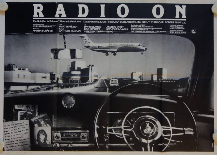 Radio On original release german movie poster